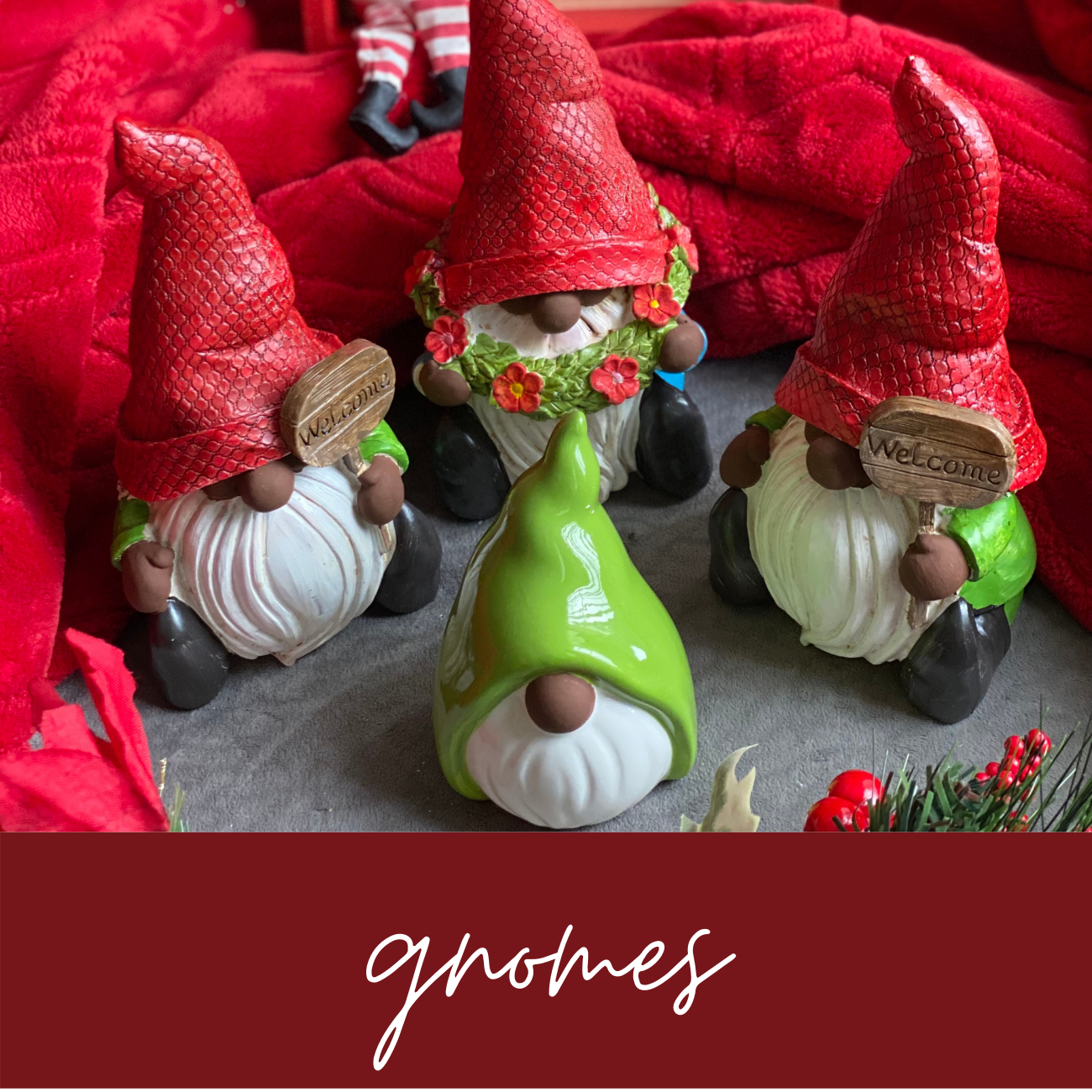 Best Selling Product] Christmas Gnomes Washington Capitals New