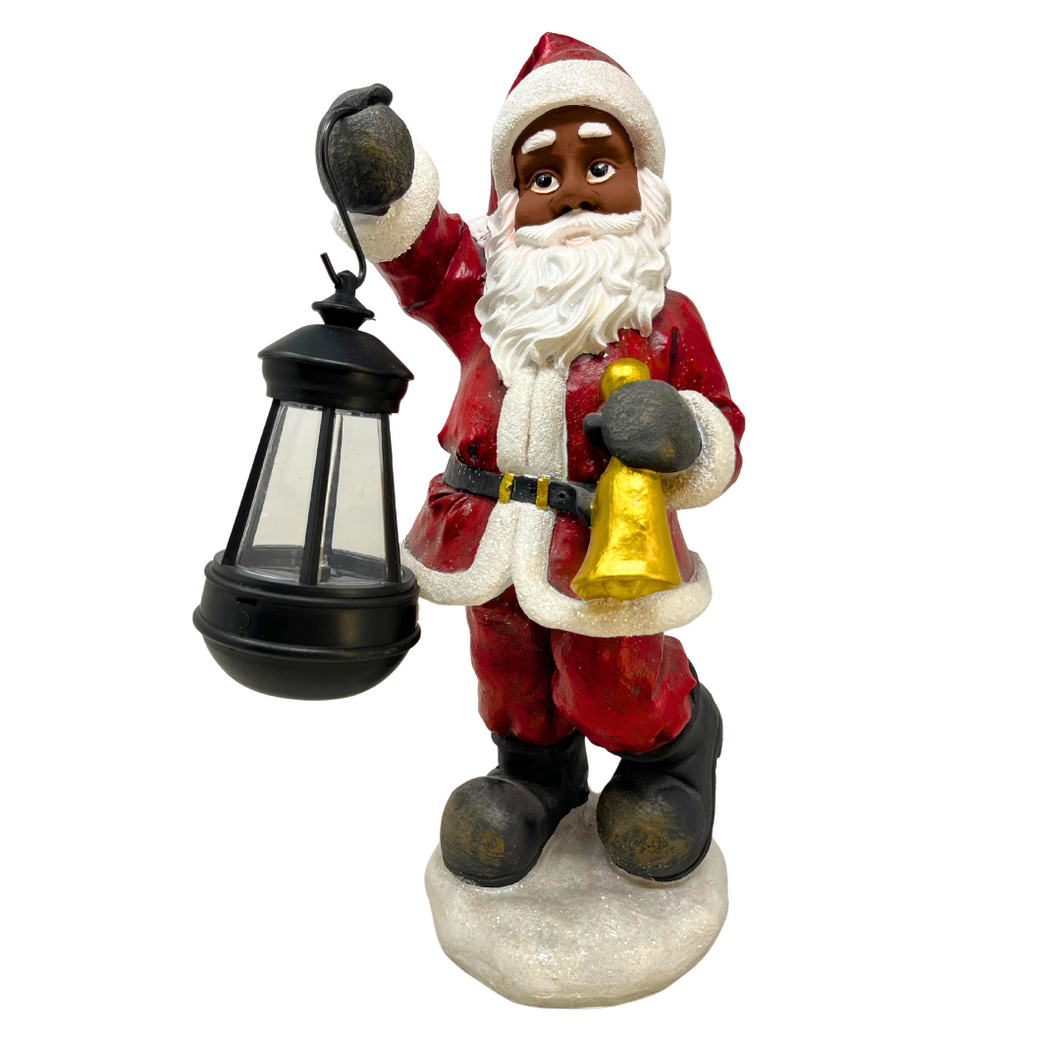 Santa with Bell & Lantern