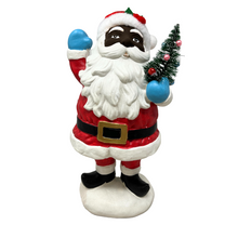 Load image into Gallery viewer, Blue Gloves Santa
