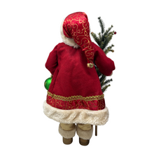 Load image into Gallery viewer, Red Suit with Green Ornament Santa
