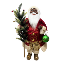 Load image into Gallery viewer, Red Suit with Green Ornament Santa
