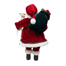 Load image into Gallery viewer, Red Coat Santa with Christmas List
